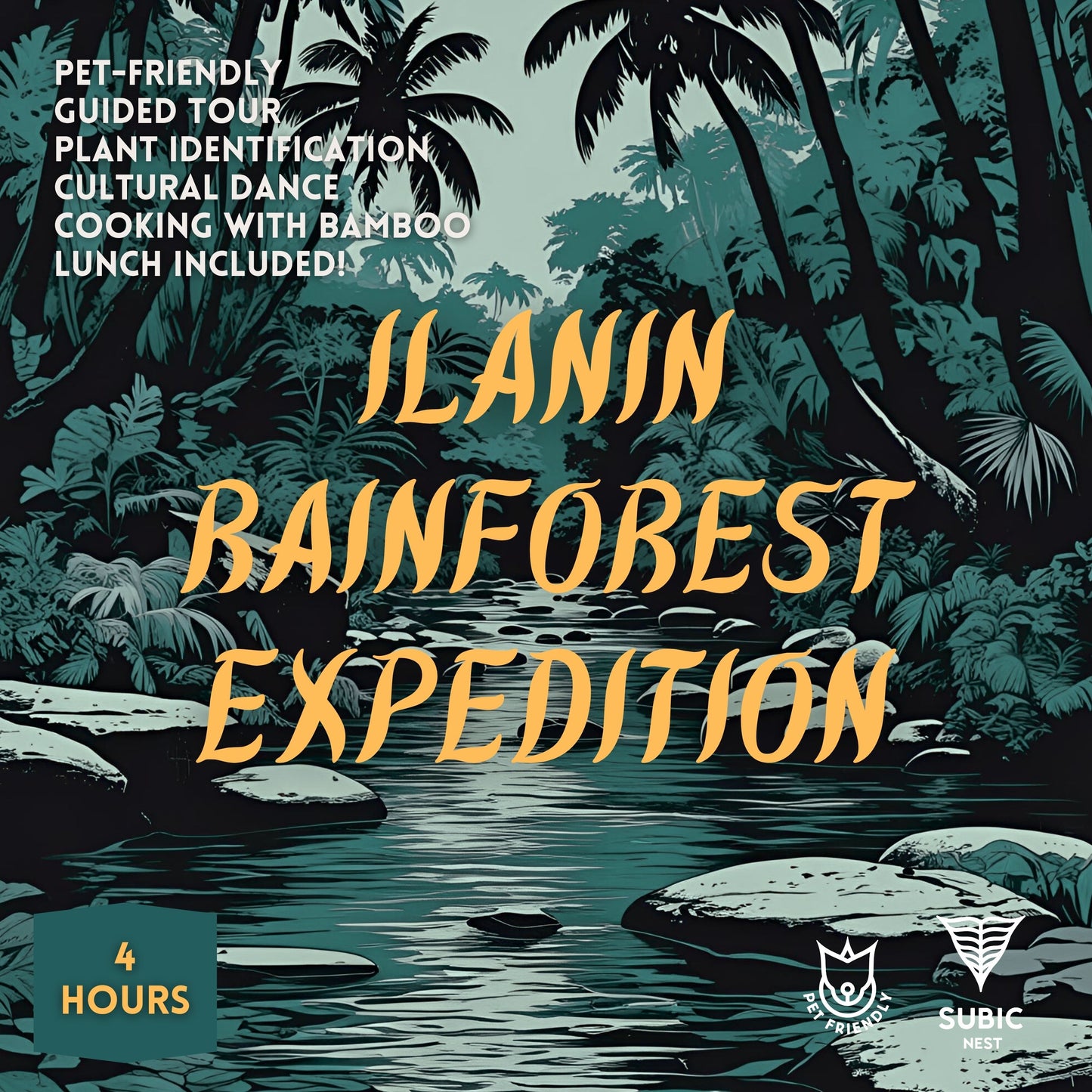 4 Hour Ilanin Rainforest Expedition