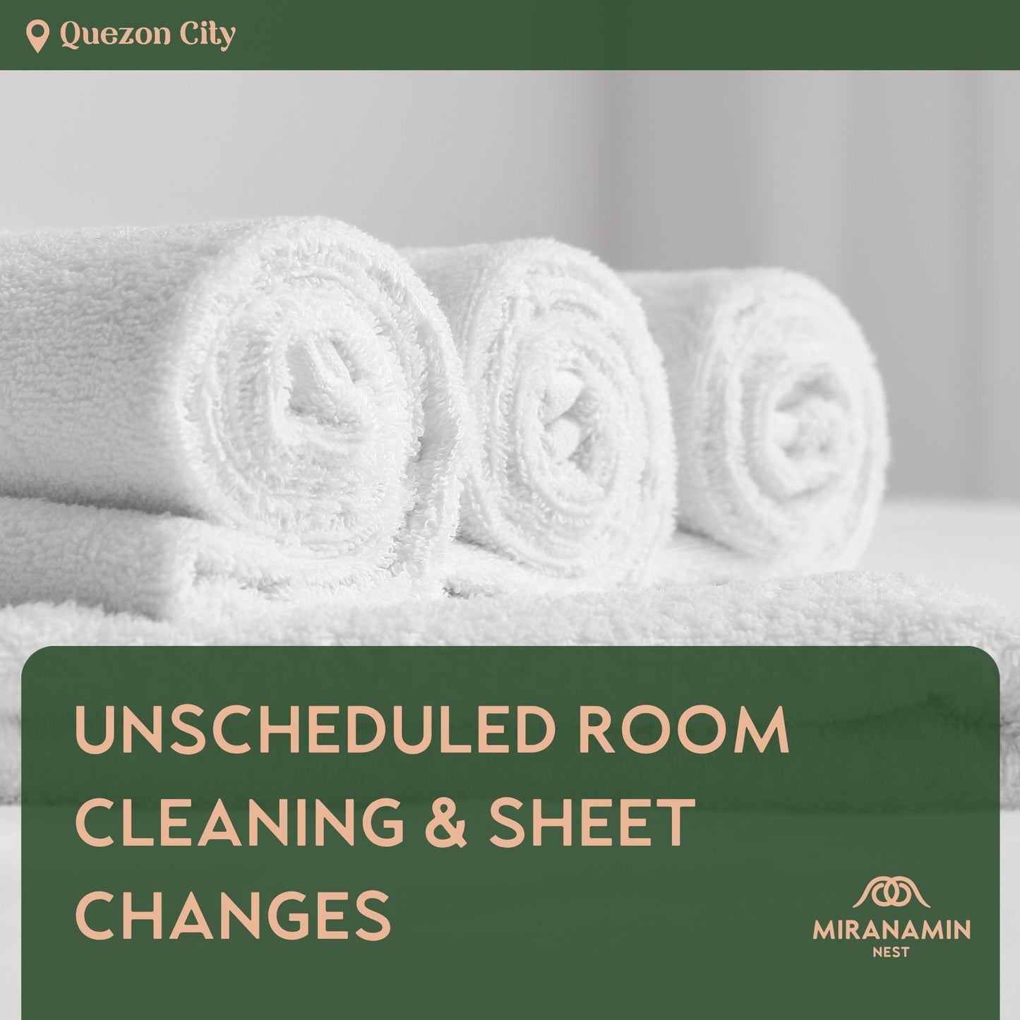 Unscheduled Room Cleaning and Sheet Changes