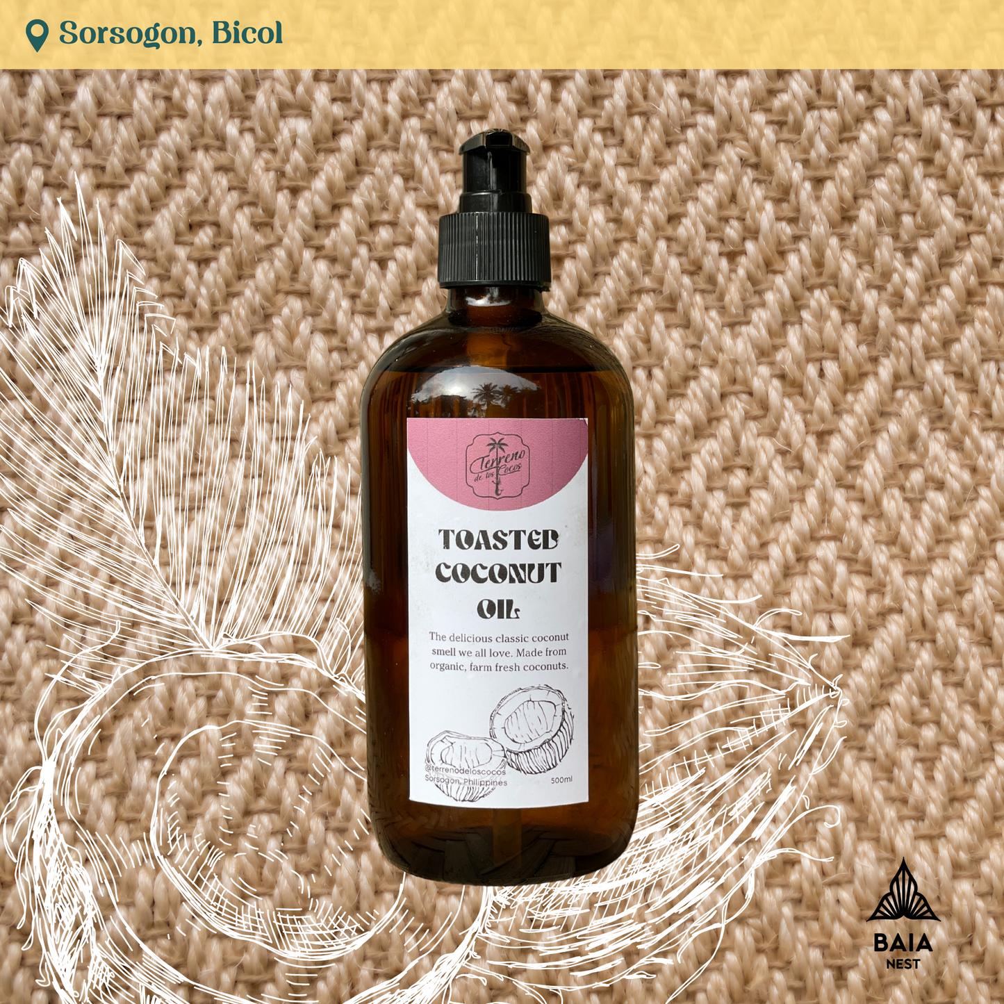 Toasted Coconut Oil
