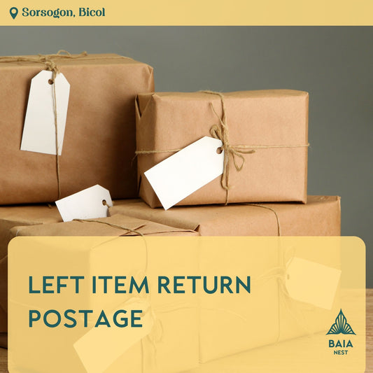 Left Item Return Postage