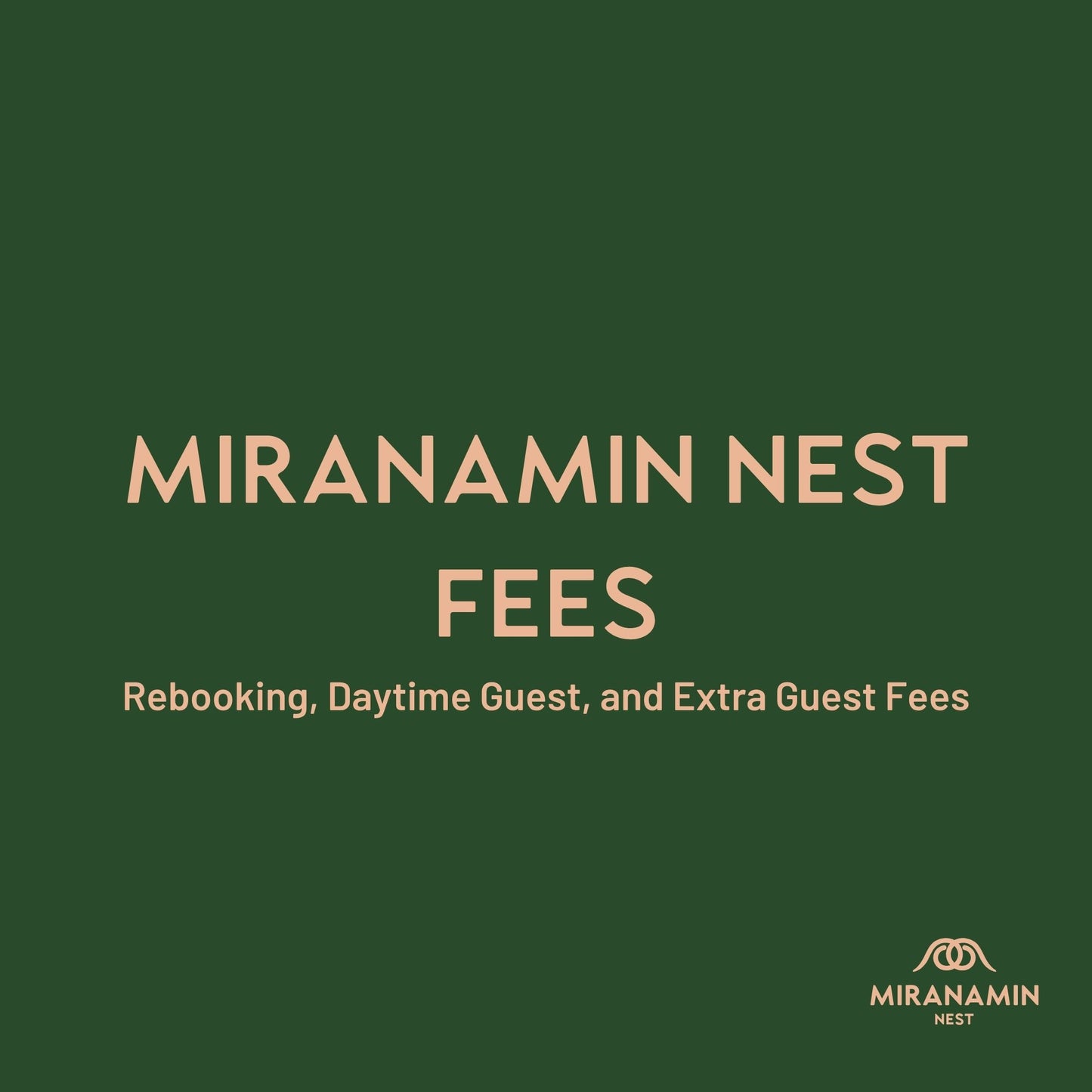 MiraNamin Nest Fees