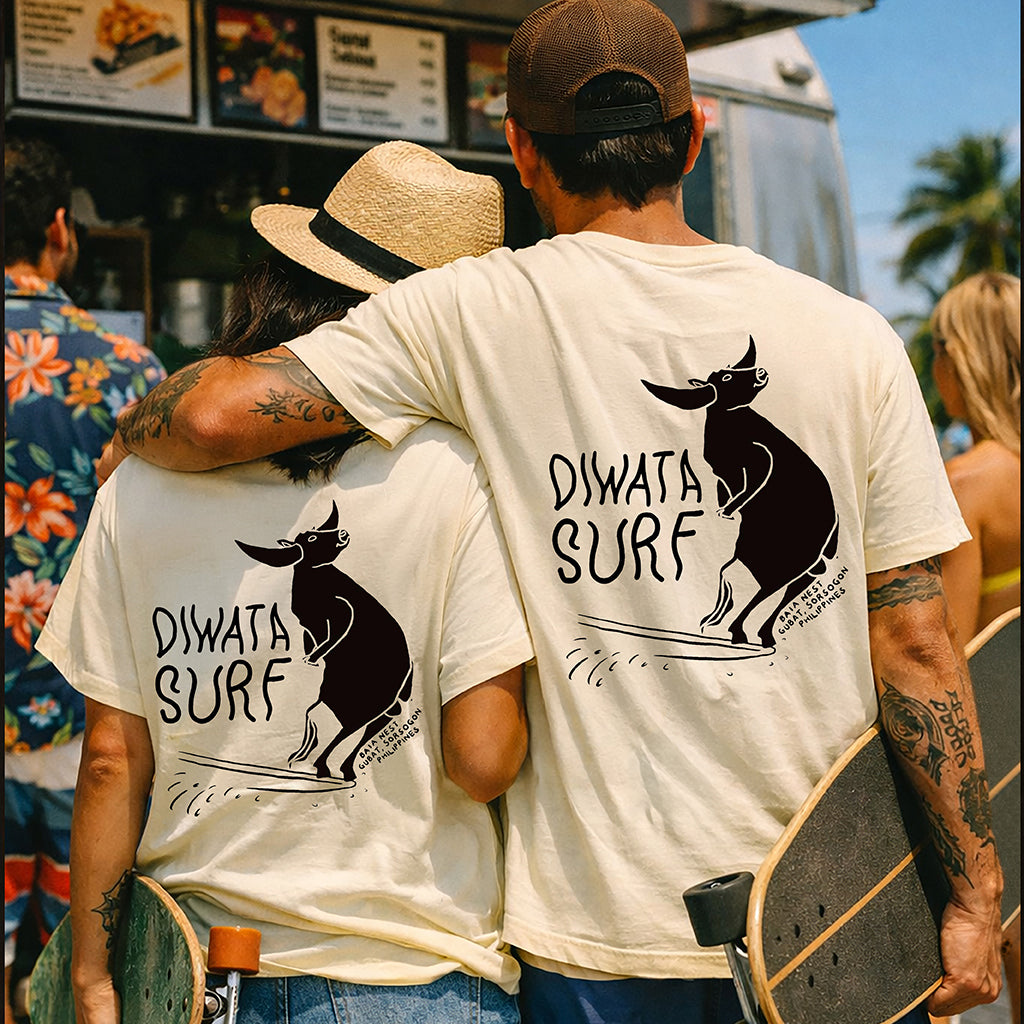 Diwata Surf Surfing Carabao Tee