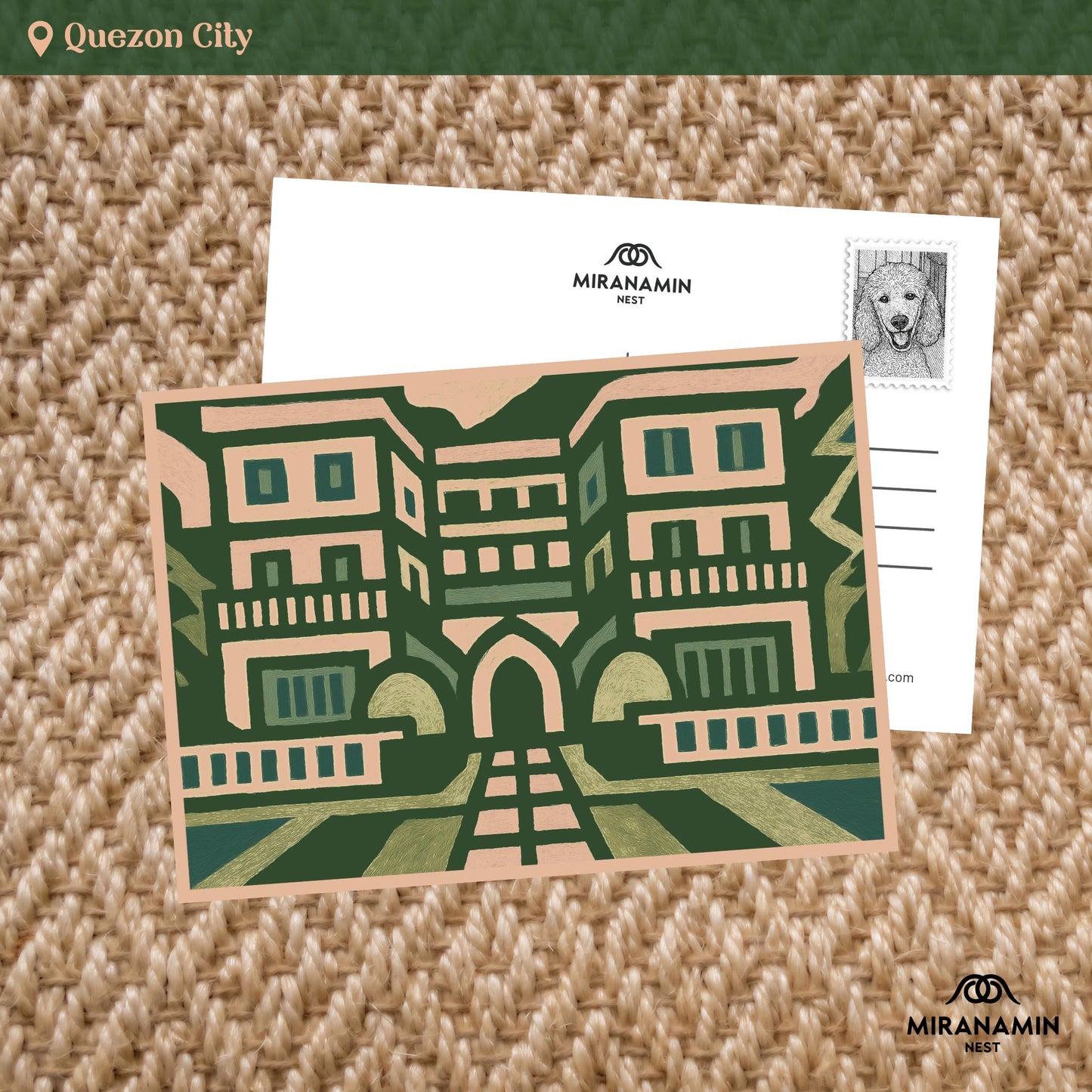 MiraNamin Nest Quezon City Postcard for Sale cover photo