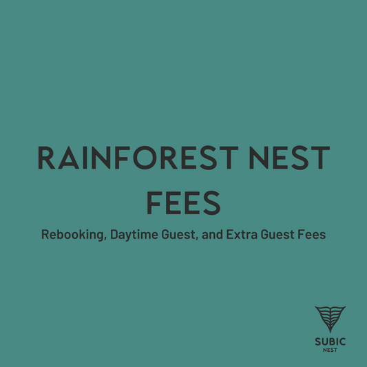 Rainforest Nest Fees