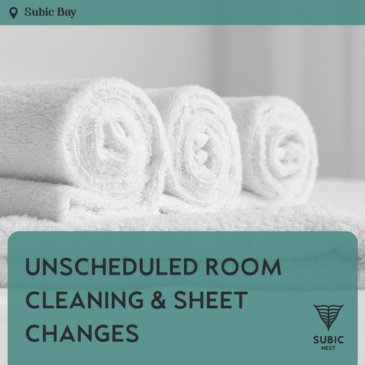 Unscheduled Room Cleaning and Sheet Changes