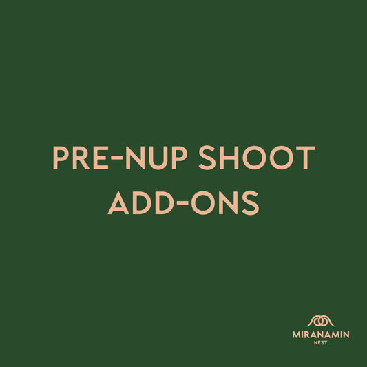 Pre-Nup Shoot Add-Ons